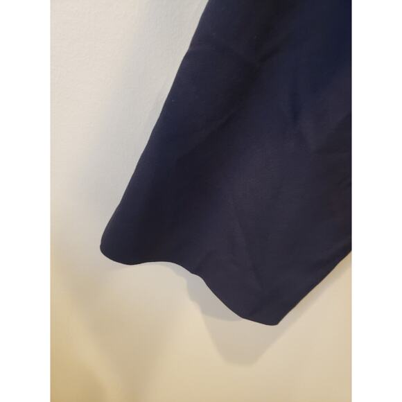 Reiss Joanne Navy Blue Trouser Dress Pants Size 12 Long Classic Neutral Business - Picture 6 of 12